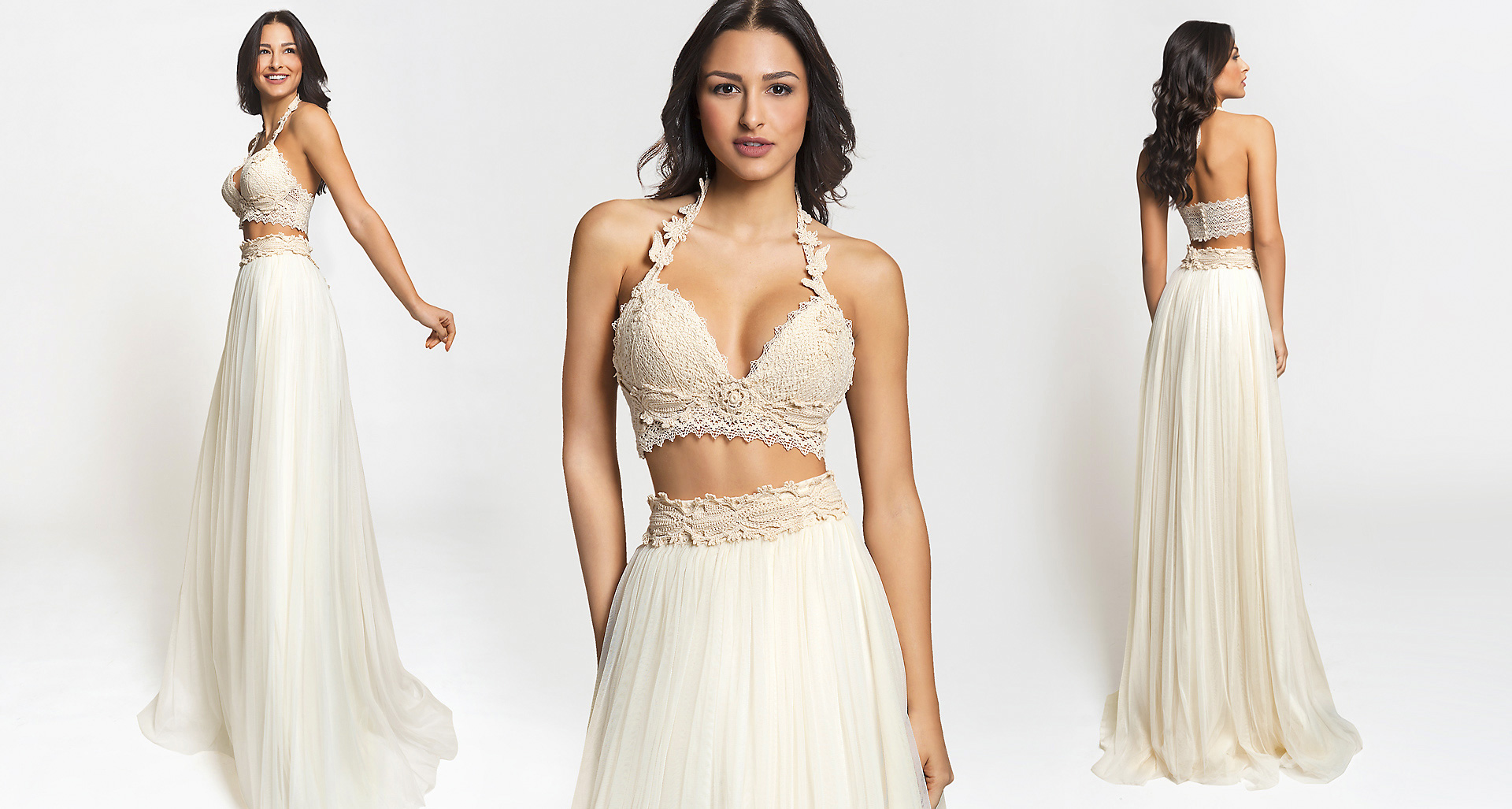 Celia from Hellenic Vintage Crop-Top Collection